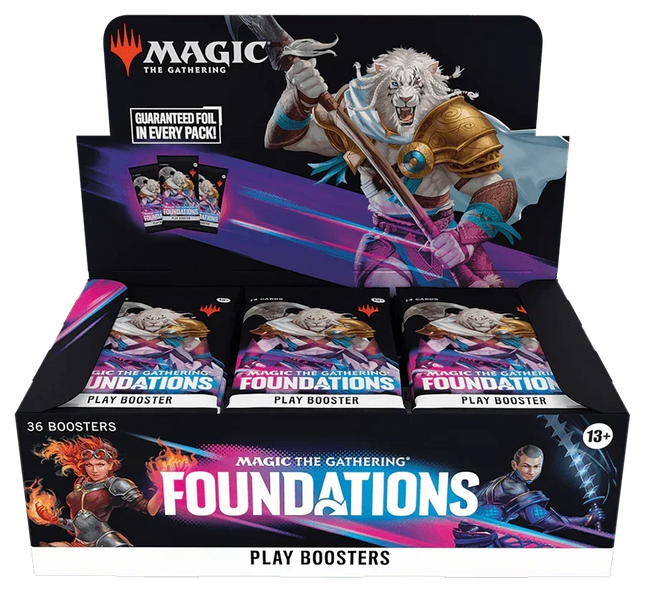 Magic: The Gathering Foundations Play Booster Box | Games Magic: The Gathering Foundations Play Booster Box | Games