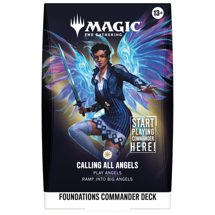 Magic: The Gathering - Reality Fracture - Foundations Commander Deck - Calling All Angels