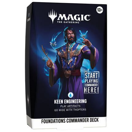 Magic: The Gathering - Reality Fracture - Foundations Commander Deck - Keen Engineering