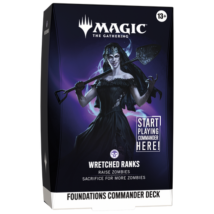 Magic: The Gathering - Reality Fracture - Foundations Commander Deck - Wretched Ranks