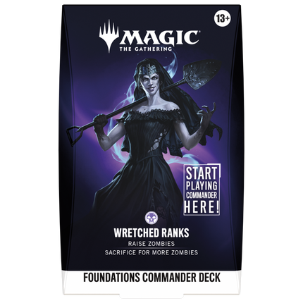 Magic: The Gathering - Reality Fracture - Foundations Commander Deck - Wretched Ranks