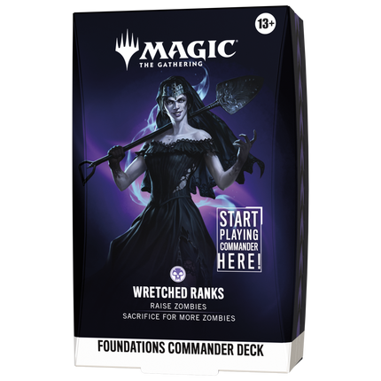 Magic: The Gathering - Reality Fracture - Foundations Commander Deck - Wretched Ranks
