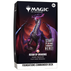 Magic: The Gathering - Reality Fracture - Foundations Commander Deck - Reign Of Dragons