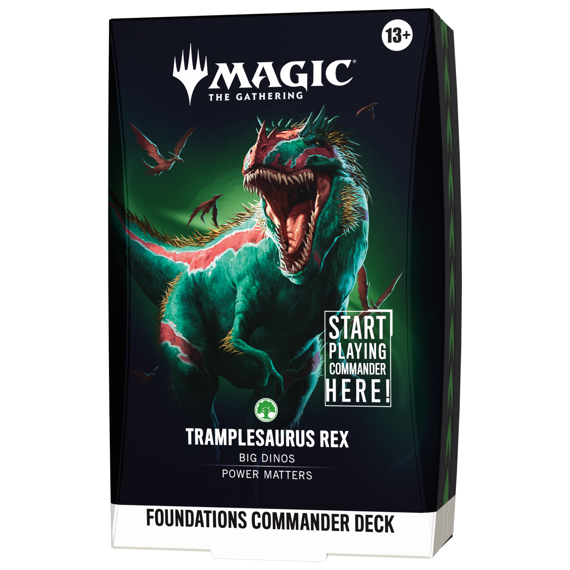 MTG - Reality Fracture - Tramplesaurus Rex Foundations Commander Deck The Card Vault MTG - Reality Fracture - Tramplesaurus Rex Foundations Commander Deck The Card Vault