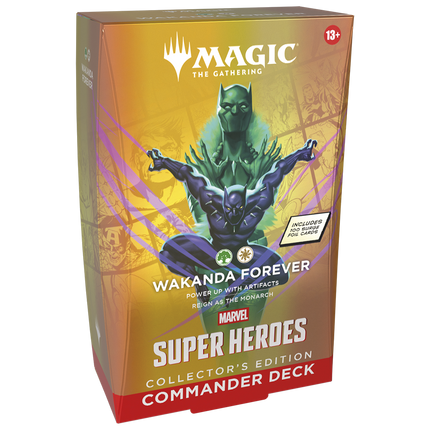 Magic: The Gathering - Universes Beyond - Marvel Super Heroes - Collector Commander Deck - Wakanda Forever