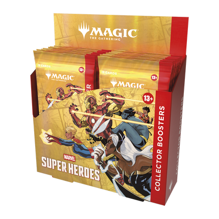 Magic: The Gathering - Universes Beyond - Marvel Super Heroes - Collector Booster Box (12x Packs)