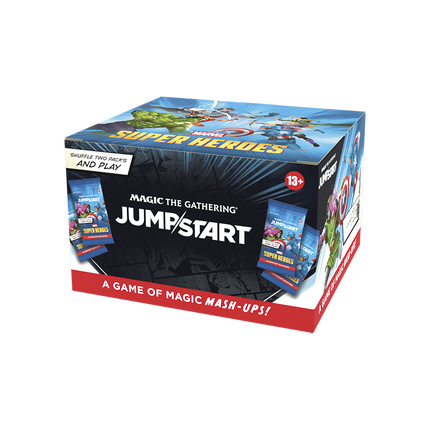 Magic: The Gathering - Universes Beyond - Marvel Super Heroes - Jumpstart Booster Box (24x Packs)