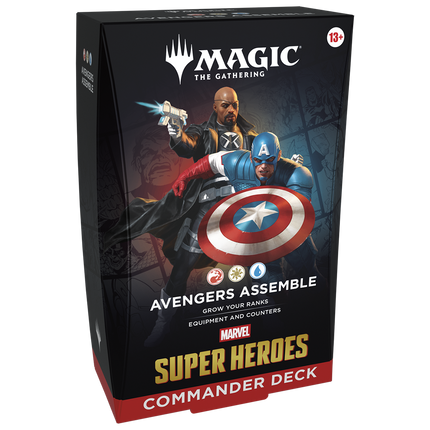 Magic: The Gathering - Universes Beyond - Marvel Super Heroes - Commander Deck - Avengers Assemble