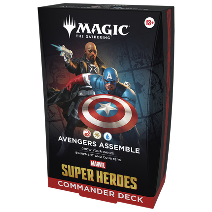 Magic: The Gathering - Universes Beyond - Marvel Super Heroes - Commander Deck - Avengers Assemble