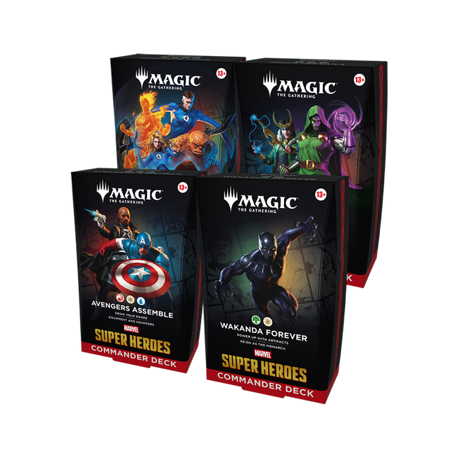 Magic: The Gathering | Marvel Super Heroes - Sealed Products  The Card  Vault