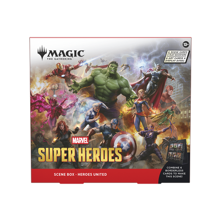 Magic: The Gathering - Universes Beyond - Marvel Super Heroes - Scene Box - Heroes United