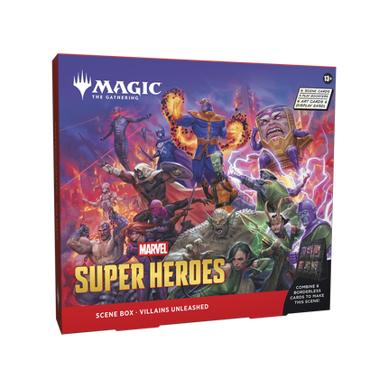 Magic: The Gathering - Universes Beyond - Marvel Super Heroes - Scene Box - Villains Unleashed