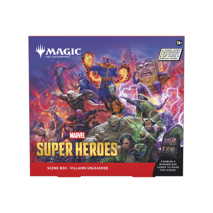 Magic: The Gathering - Universes Beyond - Marvel Super Heroes - Scene Box - Villains Unleashed