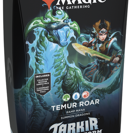 Magic: The Gathering - Tarkir: Dragonstorm - Commander Deck - Temur Roar