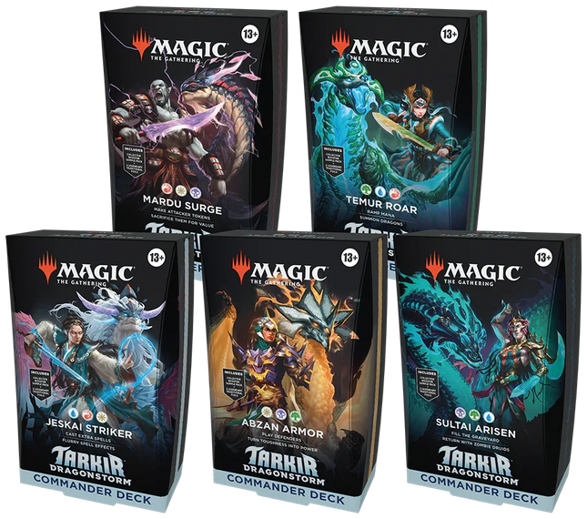 Magic: The Gathering | Tarkir: Dragonstorm Sealed Products The Card Vault Magic: The Gathering | Tarkir: Dragonstorm Sealed Products The Card Vault