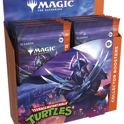 Magic: The Gathering - Universes Beyond - Teenage Mutant Ninja Turtles - Collector Booster Box (12x Packs)
