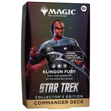 Magic: The Gathering - Star Trek - Collector Commander Deck - Klingon Fury