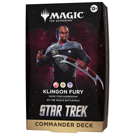 Magic: The Gathering - Star Trek - Commander Deck - Klingon Fury