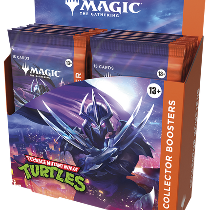 Magic: The Gathering - Universes Beyond - Teenage Mutant Ninja Turtles - Collector Booster Box (12x Packs)