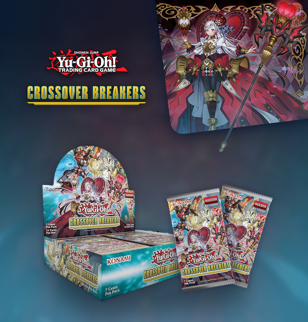 Yu-Gi-Oh! Crossover Breakers Booster Display – 1. Auflage, Deutsch, Mit Neuen Deck-Themen