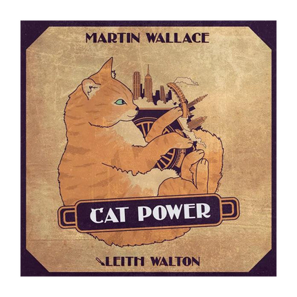 Steam Power Cat Power English expansion cover