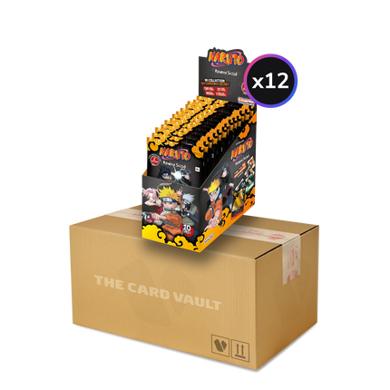 Naruto Mythos TCG - Set 01 - Konoha Shido - Display Case (12x Booster Boxes) (1st Edition)