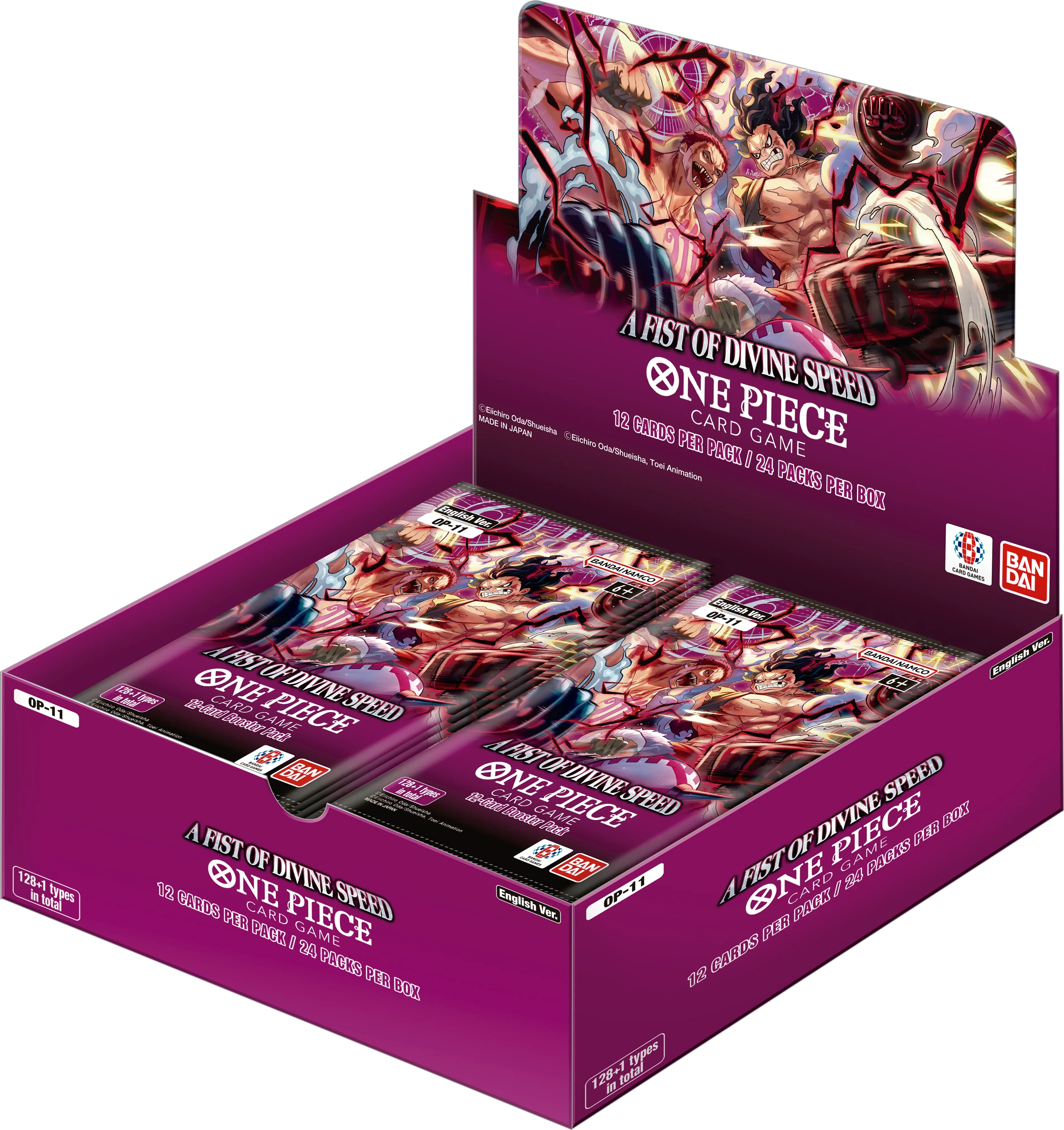 One Piece Booster One Piece CCG Booster Pack - A Fist Of Divine Speed OP-11 - English Sealed Pack (12 Cards) One Piece Tcg One Piece Booster One Piece CCG Booster Pack - A Fist Of Divine Speed OP-11 - English Sealed Pack (12 Cards) One Piece Tcg