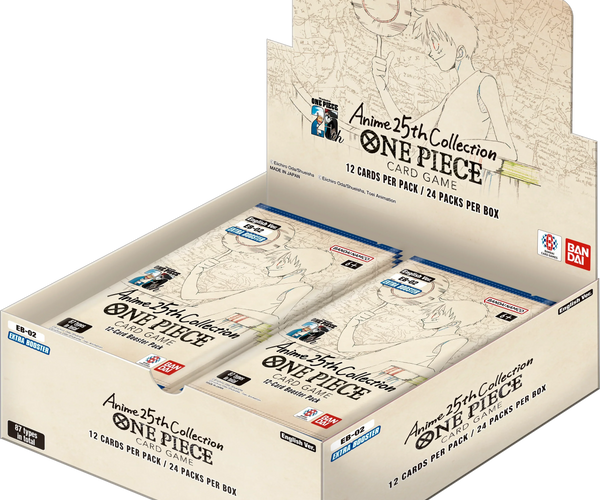 One Piece TCG - Extra Booster Box - Anime 25th Collection (EB-02)  The  Card Vault