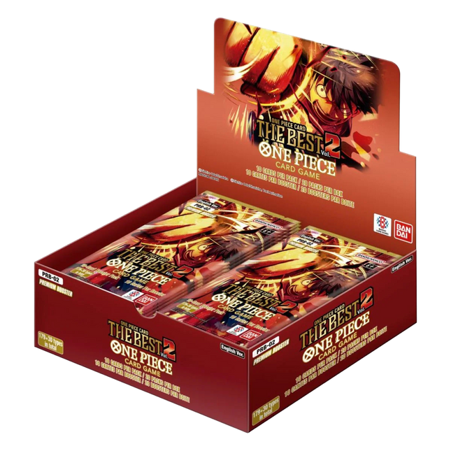 ONE PIECE CARD THE BEST vol.2　3BOX ONE PIECE CARD THE BEST vol.2 3BOX One Piece Card Game PRB02