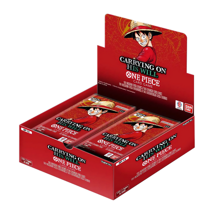 One Piece TCG - Carrying On His Will (OP-13) - Display Case (12x Booster Boxes)