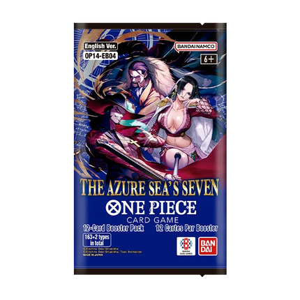 One Piece TCG - The Azure Sea's Seven (OP-14 & EB-04) - Booster Pack