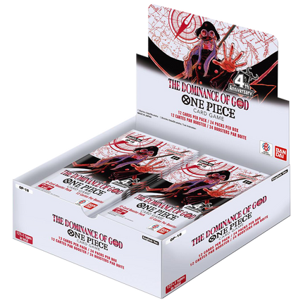 One Piece TCG - OP-18 - The Dominance of God - Display Case (12x Booster Boxes)