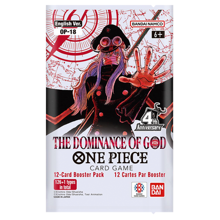 One Piece TCG - OP-18 - The Dominance of God - Booster Pack