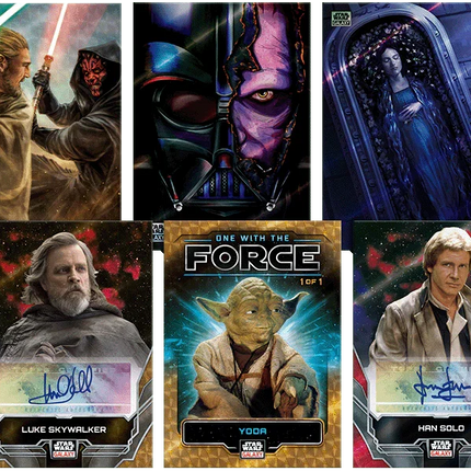 Topps - 2024 Chrome Star Wars Galaxy - Hobby Box