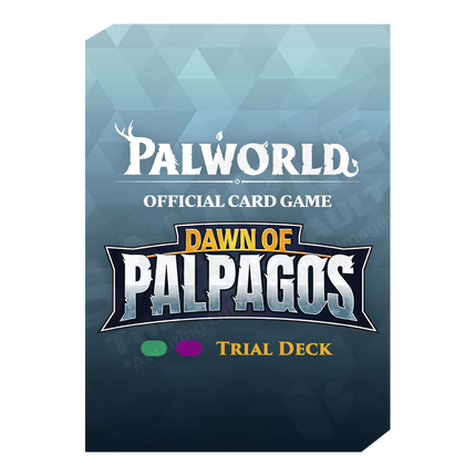 Palworld Official Card Game - Dawn of Palpagos - Green-Purple Trial Deck