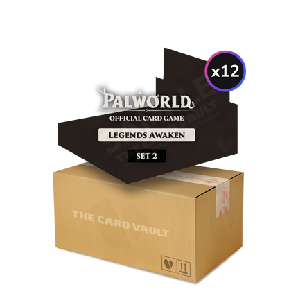 Palworld Official Card Game - Legends Awaken - Display Case (12x Booster Boxes)