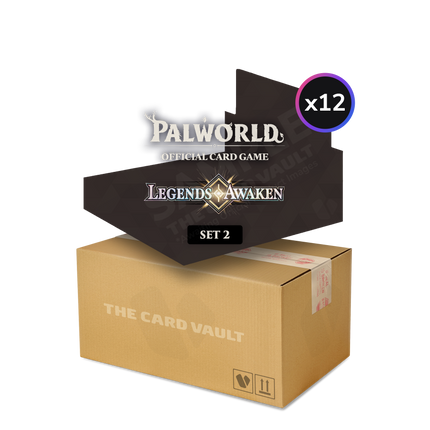 Palworld Official Card Game - Legends Awaken - Display Case (12x Booster Boxes)