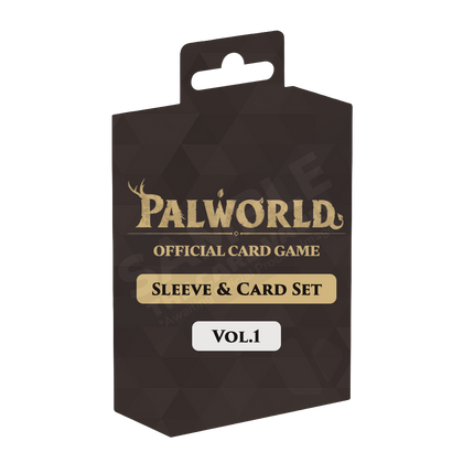 Palworld Official Card Game - Sleeve & Card Set - Vol. 1