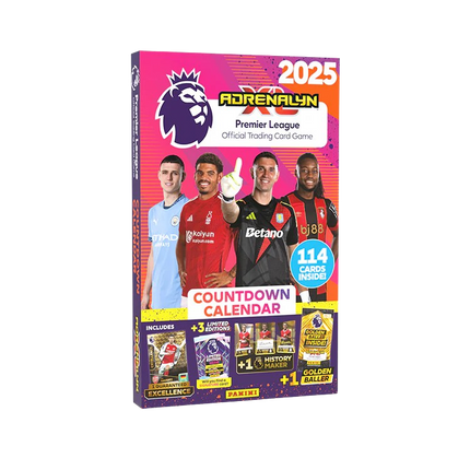 Panini - 2024/25 Premier League Adrenalyn XL Football (Soccer) - Countdown Calendar