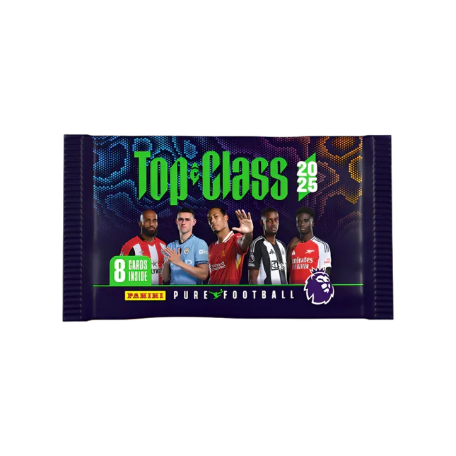 Panini Top Class 2025 – Pocket TIN Avec 3 Boosters + 1 Carte Holo Giant + 1 Carte Unbeatable – Carte à Collectionner