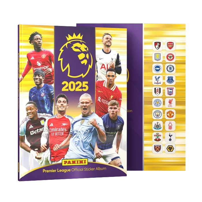 2024/25 Premier League Football Sticker Collection - Hardback Album ...