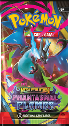 Pokemon TCG - Mega Evolutions - Phantasmal Flames - Booster Pack