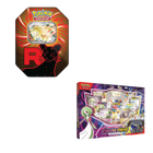 Pokemon TCG - Evolving Powers Collection Box & Team Rocket Tin (Persian) - Bundle