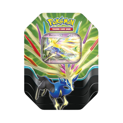 Pokemon TCG - Scarlet & Violet - Azure Legends Tin - Xerneas Ex