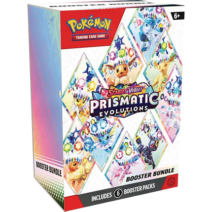 Pokemon TCG - Scarlet & Violet - Prismatic Evolutions - Booster Bundle