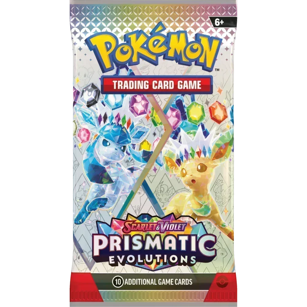 Pokemon TCG - Prismatic Evolutions - Tech Sticker Collection The Card Vault Pokemon TCG - Prismatic Evolutions - Tech Sticker Collection The Card Vault