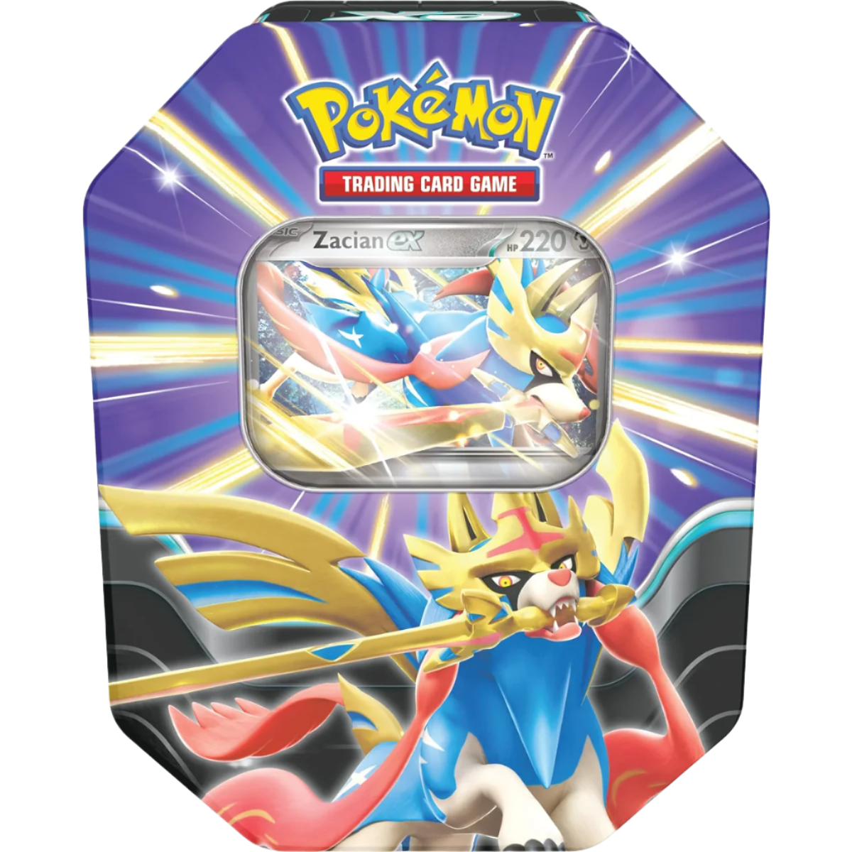 Pokemon TCG - Scarlet & Violet - Slashing Legends Tin - Zacian ex – The ...