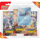 Pokemon TCG - Scarlet & Violet - Surging Sparks - 3-Pack Blister - Quagsire