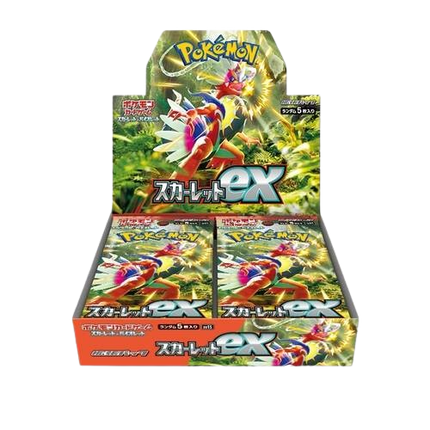 Pokemon TCG - Scarlet & Violet - Scarlet ex (sv1S) - Booster Box (Japanese)
