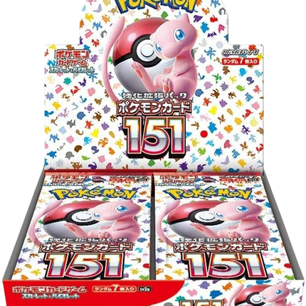 Pokemon TCG - Scarlet & Violet - 151 (sv2a) - Booster Box (Japanese)